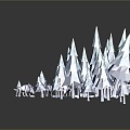 One Man Battle Wolf Game Environment Game Scene Fairy Tale Scene Fairy Tale Magic Scene Magic Item 3d model