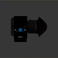 Infrared Steiner Laser Pistol Light Source Firearm Sight Firearm Device 3d model