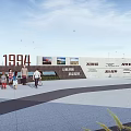 Shenzhen Cultural Wall Featuring 1984 Reform and Opening Up Shenzhen Speed Pioneering History With Visitors