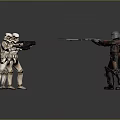 Sci-Fi Armor Alien Armor Sci-Fi Armor High-Tech Armor Futuristic Armor Alien Warrior Armor 3d model