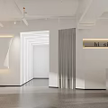 Modern Beauty Hair Salon Interior With Styling Chairs Mirrors And Ambient Lighting