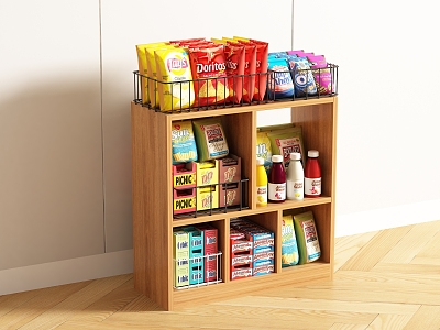 Snack Storage Rack 3d model