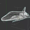 Explorer Space Shuttle 3D Model With Detailed Exterior And Engines 3d model