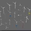 Industrial Wind Turbine Equipment With Multiple Designs And Renewable Energy Applications