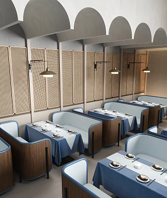 Modern Restaurant Chinese Restaurant 3d model
