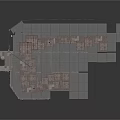 Detailed 3D Aircraft Carrier Model With Deck Structure And Military Equipment