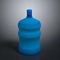 Blue Large Plastic Water Bucket For Household Daily Storage And Use