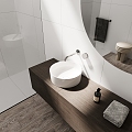 Modern toilet 3d model