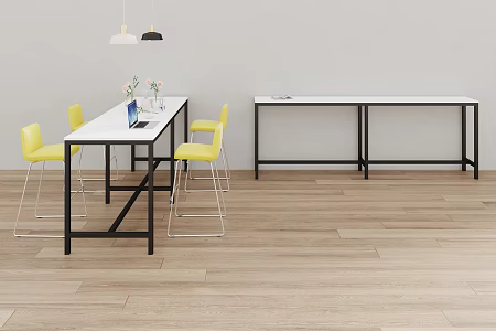 Modern Bar Chair Combination Bar Counter 3d model