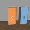 trash can 3d model