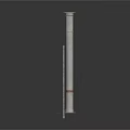 Industrial Equipment Metal Vertical Pipe Structure With Stable Base And Durable Design