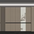 Sofa background wall 3d model