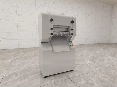 Industrial Stainless Steel Dough Press Machine For Commercial Food Processing 3d model