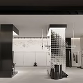 Modern Clothing Store Facade With Glass Doors And Fashionable Mannequins In Window