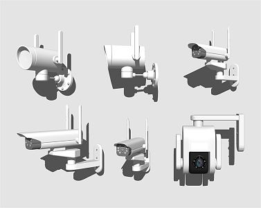 Modern camera monitor 3d model