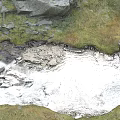 Natural Microtopography With Rocks Grass And Flowing Stream In Scenic Area