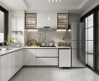 Modern Kitchen 3d model