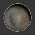 Traditional Handcrafted Clay Bowl With Intricate Carved Patterns And Textured Surface