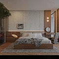 Modern Living Room Interior With Large Bookshelf Grey Sofa Green Plant And Coffee Table