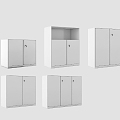 Modern file cabinet 3d model