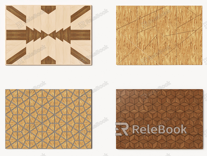 Modern Wall Panel Background Wall Panel model