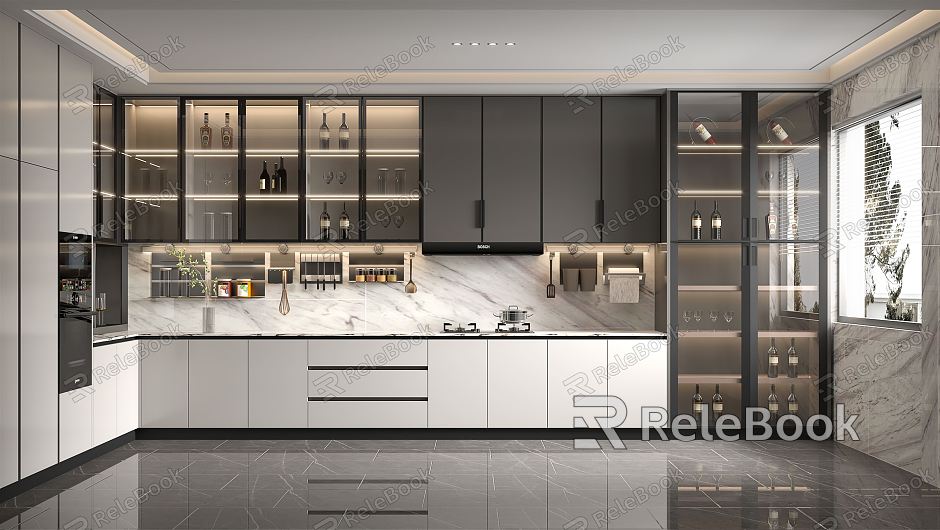 Modern Kitchen model