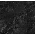 Textured Dark Slate Floor Tiles With Vertical Layout And Natural Patterns 3d model