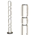 floor lamp glass floor lamp simple floor lamp flos 3d model