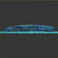 3D Model of Medical Device Showing Internal Precision Components and Transparent Structure