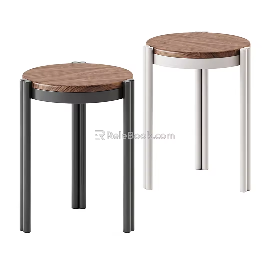 Modern round several sides several 3d model