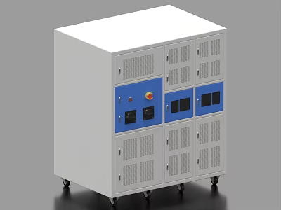 Equipment cabinet Electrical cabinet Workshop cabinet 3d model