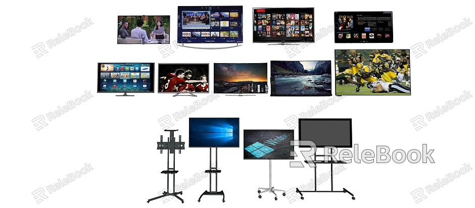 Modern TV TV Broadcast TV Wall TV model