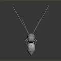 White Butterfly Shaped 3D Artistic Decorative Model Featuring Hollow Wing Design