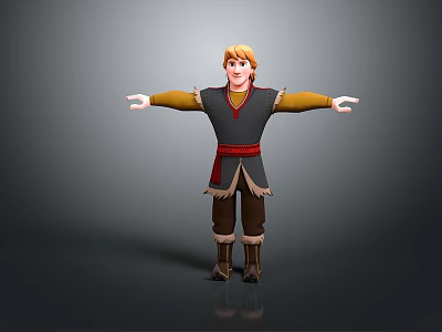Western Samurai Western Warrior Western Hero Western Warrior Knight Hero Ancient Warrior Paladin 3d model