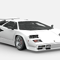 Handsome sports car Lamborghini car 3d model