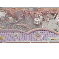 Colorful Indoor Playground With Slides Climbing Structures And Kids Activity Zones