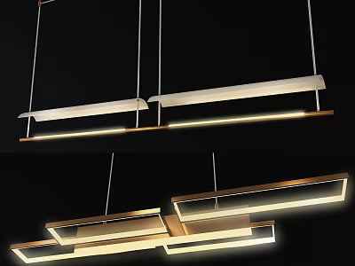 Modern Pendant Lighting Fixtures With Stylish Design And LED Illumination 3d model