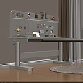 Functional Children's Desk With Storage Drawers Organizer Shelf And Stationery Holders For Study Play