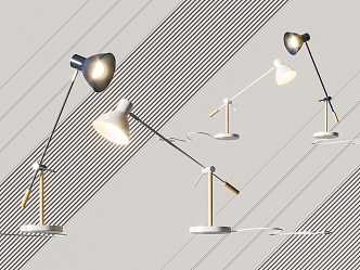 Modern table lamp 3d model