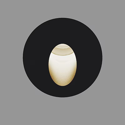 Simple stair wall lamp 3d model