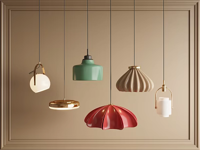 Modern Chandelier Decorative Chandelier Small Chandelier Bedside Chandelier 3d model