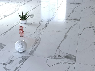 Marble Floor Tile Polished Floor Tile Floor Tile Ornaments 3d model