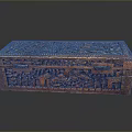 Artistic Traditional Wooden Carved Ornament Decoration Set With Intricate Patterns