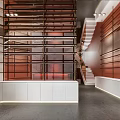 Modern store counter 3d model