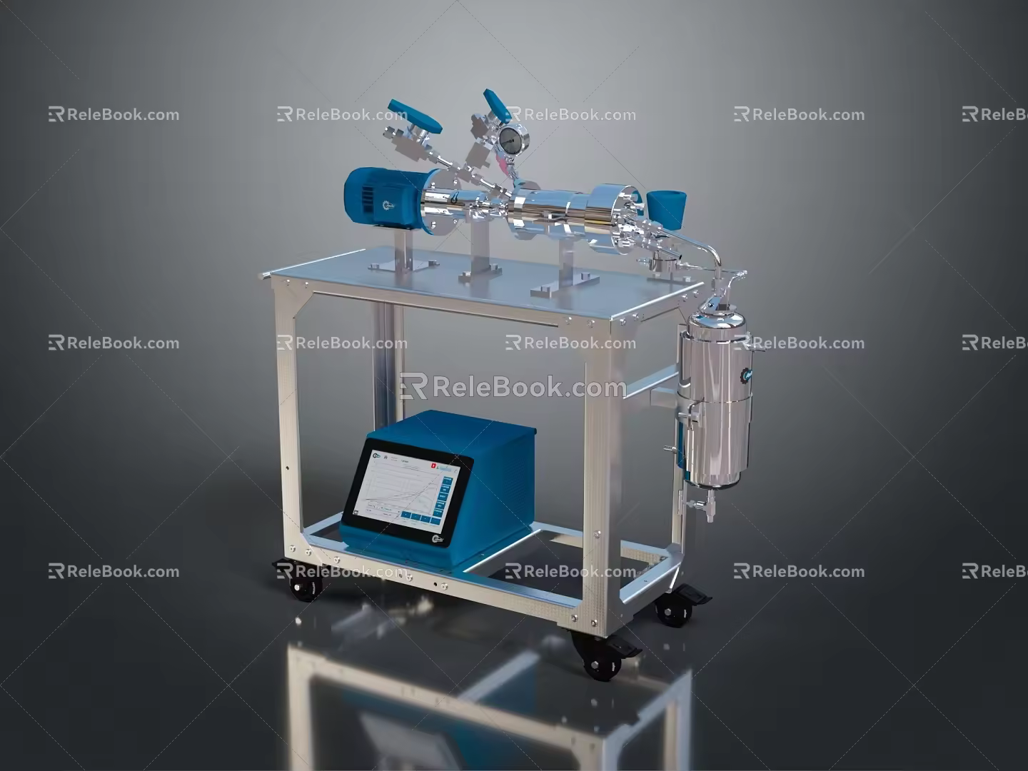 Tesla reactor Tesla reactor magnetic energy reactor sci-fi reactor sci-fi equipment 3d model