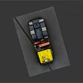 Scania Heavy Duty Truck With Crane And Colorful Body Design