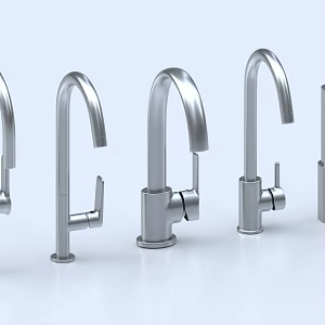 Faucet hardware wash basin wash basin 3d model