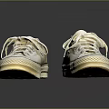 White Canvas Low Top Casual Sneakers Classic Design Fashion Comfortable Footwear