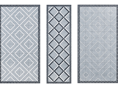 New Chinese floor tile mosaic combination model