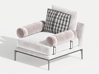 Single sofa single chair leisure chair 3d model